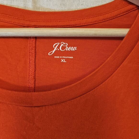 J. Crew Factory Orange Mini Dress - Picture 4 of 8